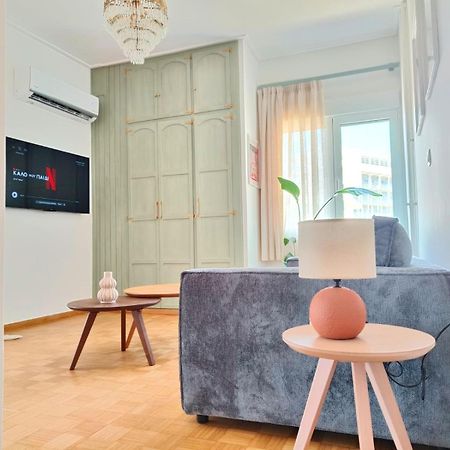 Апартаменти Stylish Artistic Flat With View, Three Min To Metro Афіни Екстер'єр фото